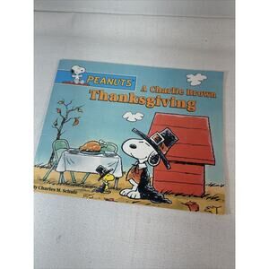 Peanuts A‎ Charlie Brown Thanksgiving UFS Softcover 2002 Little Simon